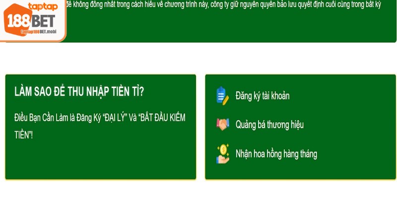 Các điều kiện quan trọng khi trở thành một đại lý 