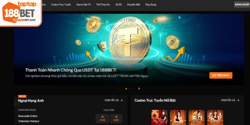 Minh bạch trong thanh toán là yếu tố xác minh 188BET có lừa đảo không